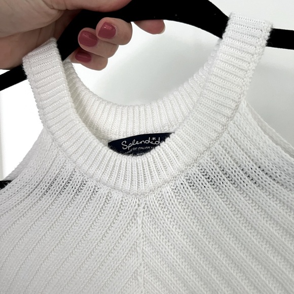 Splendid Belle Cold Shoulder Sweater - Picture 12 of 13